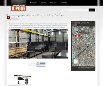 Gpose.com.uy(G.Pose) Screenshot
