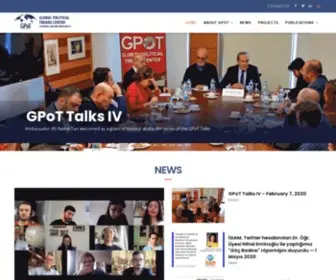 Gpotcenter.org(Global Political Trends Center) Screenshot