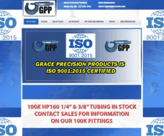 GPphighpressure.com(Grace Precision High Pressure) Screenshot