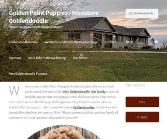 Gppuppies.com(Mini Goldendoodle) Screenshot