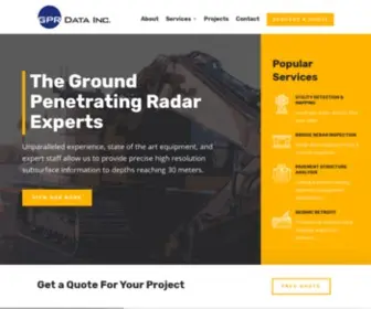 GPrdata.com(GPR Data) Screenshot
