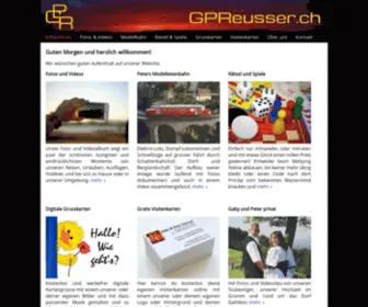 Gpreusser.ch(Gaby & Peter Reusser) Screenshot