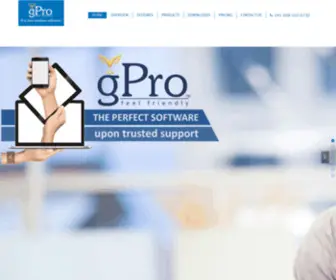 Gpro.co.in(GPro Software) Screenshot