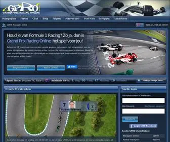 Gpro.net(Grand Prix Racing Online) Screenshot