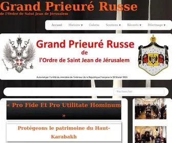 Gprosj.fr(Pro Fide Et Pro Utilitate Hominum) Screenshot