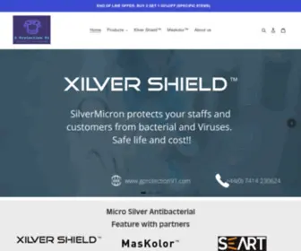 Gprotection91.com(Micro Silver Antibacterial) Screenshot