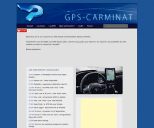GPS-Carminat.com(GPS Carminat) Screenshot