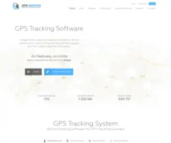 GPS-Server.net(White label GPS tracking software) Screenshot