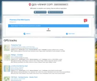 GPS-Viewer.com(GPS tracks) Screenshot