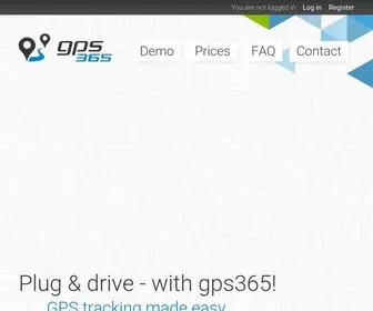 GPS365.us(Home page • gps365) Screenshot