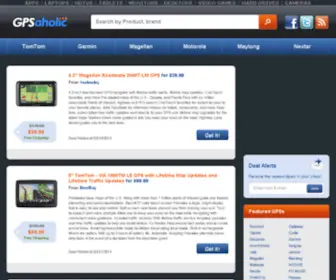 Gpsaholic.com(GPS Deals and Cheap GPSs) Screenshot