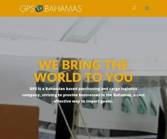 GPsbahamas.com(GPS Bahamas Air Freight) Screenshot