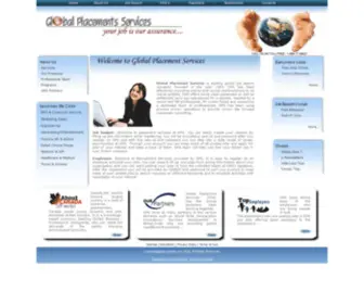 GPscanada.com(Global Placement Services) Screenshot