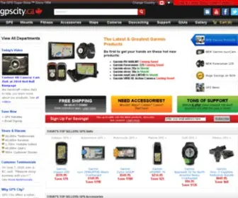 GPscity.ca(Garmin GPS) Screenshot