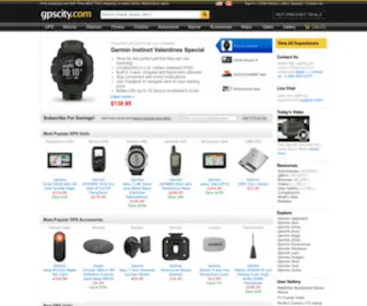 GPscity.com(Garmin GPS) Screenshot