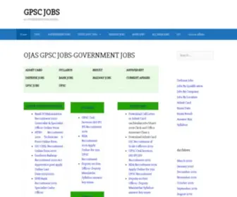 GPScjobs.in(Government Jobs GPSC Jobs) Screenshot