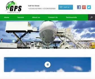 Gpseth.com(Reliable Air Cargo & Freight Forwarding (GPS Express)) Screenshot