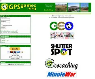 GPsgames.org(GPsgames) Screenshot