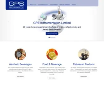 Gpsil.co.uk(GPS Instrumentation Ltd) Screenshot