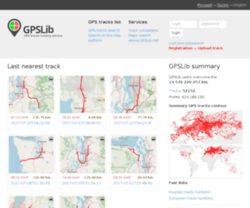 GPslib.net(GPslib) Screenshot