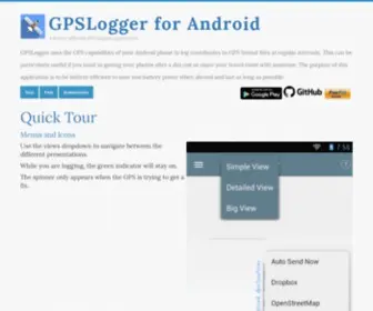 GPslogger.app(GPSLogger for Android) Screenshot