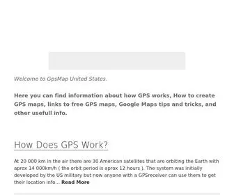 GPsmap.us(Download free GPS maps) Screenshot