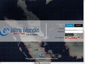 GPsmitramandiri.com(GPS tracking station) Screenshot