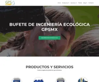 GPSMX.com(Pagina principal) Screenshot