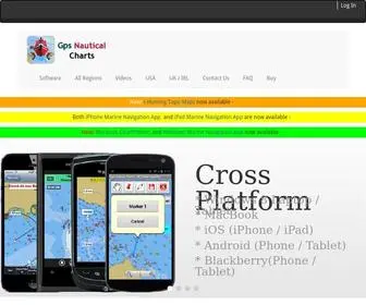 GPsnauticalcharts.com(Marine Navigation App) Screenshot