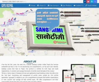 GPsnepal.com.np(GPS NEPAL) Screenshot