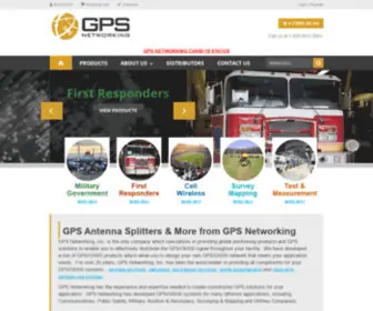 GPsnetworking.com(GPS Antenna Splitter) Screenshot