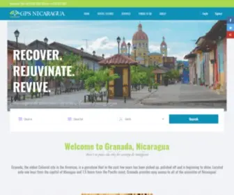 GPsnicaragua.com(Rental Holiday Homes in Granada Nicaragua Central America Costa Rica) Screenshot