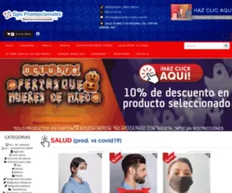 GPSpromocionales.com.mx(GPSpromocionales) Screenshot