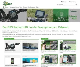 GPsradler.de(GPS Radler) Screenshot