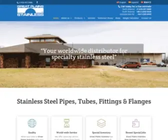 GPSS.com(Great Plains Stainless) Screenshot