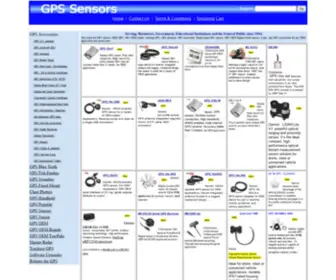 GPssensors.com(GPS sensors) Screenshot