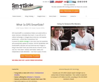 GPSsmartsole.com(SmartSole®) Screenshot