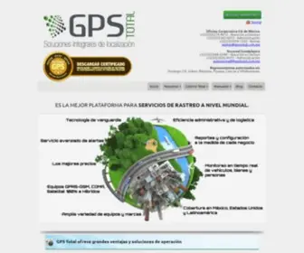 GPstotal.com.mx(Sistema gps) Screenshot