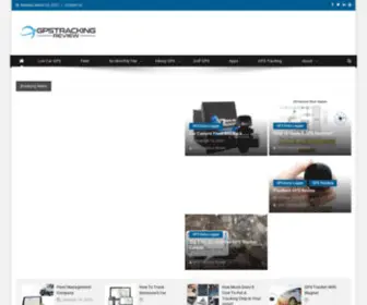 GPStrackerreviews.net(GPS Tracking Review) Screenshot