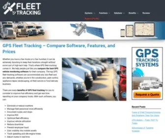 GPStrackingplans.com(GPS Fleet Tracking Systems) Screenshot