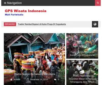 GPswisataindonesia.info(Mall Pariwisata) Screenshot