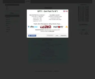 GPT1.com(Get Paid To) Screenshot