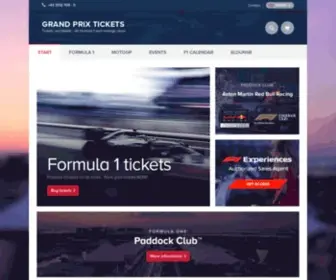 GPT.at(Formula 1 tickets 2020 / 2019 buy online) Screenshot