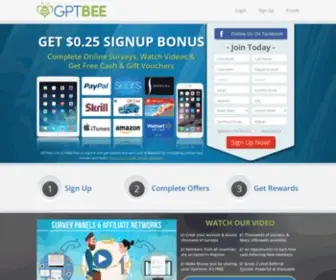 GPtbee.com(GPT Bee) Screenshot