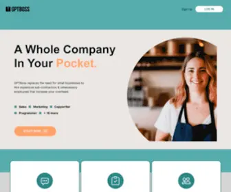 GPtboss.com(Gptboss is a whole company in your pocket) Screenshot