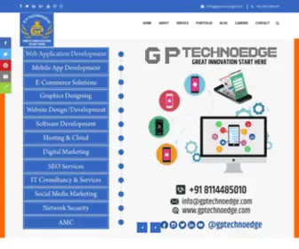 Gptechnoedge.com(G P Technoedge) Screenshot