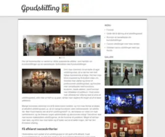 Gpudstilling.dk(Kunstudstillinger og samarbejde) Screenshot