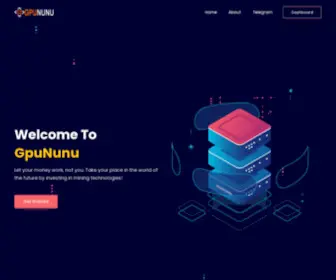 Gpununu.com(GpuNunu Cloud Mining) Screenshot