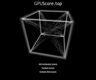 Gpuscore.top(Msi) Screenshot