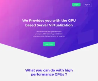 Gpusunucu.com(GPU VPS RENTAL) Screenshot